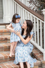 Load image into Gallery viewer, Blue Iris Baby and Girls Dress