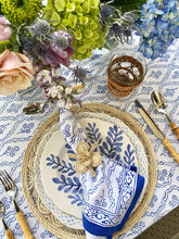 Load image into Gallery viewer, NEW Trellis Block Print Napkins