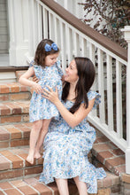 Load image into Gallery viewer, Blue Iris Baby and Girls Dress
